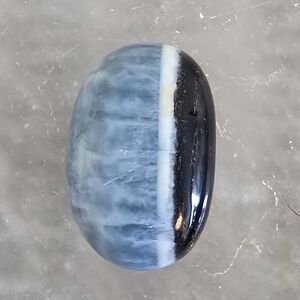Blue Opal Worry Stone - Serenity + Emotional Clarity